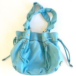 B. Makowsky Handbag Light Blue